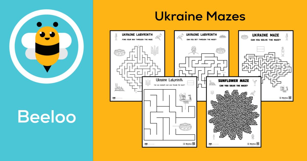 Sports Maze • Beeloo Printable Crafts and Activities for Kids